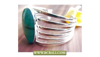Turquoise Alpaka Silver Bracelets